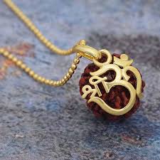 Shiv Trishul Rudraksh Locket